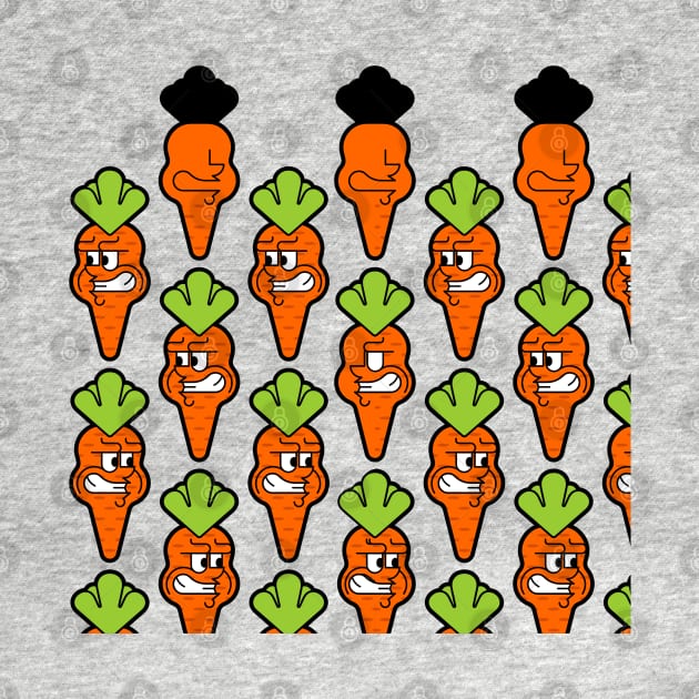 Cute Carrot Pattern by Pris25